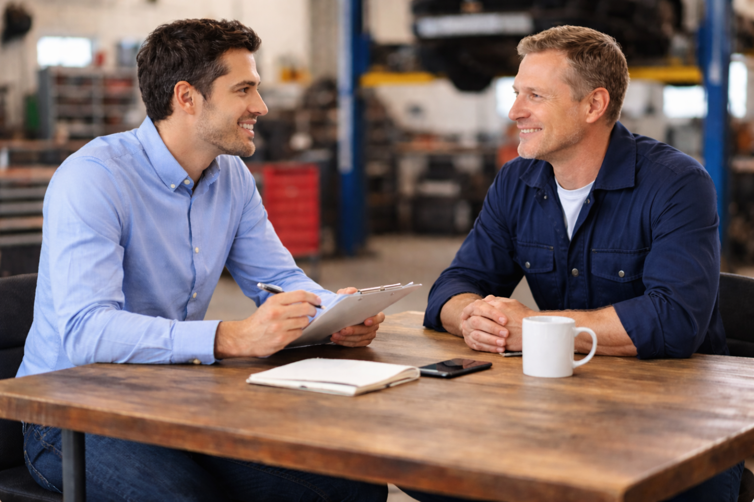 garage employer engagemetn meeting