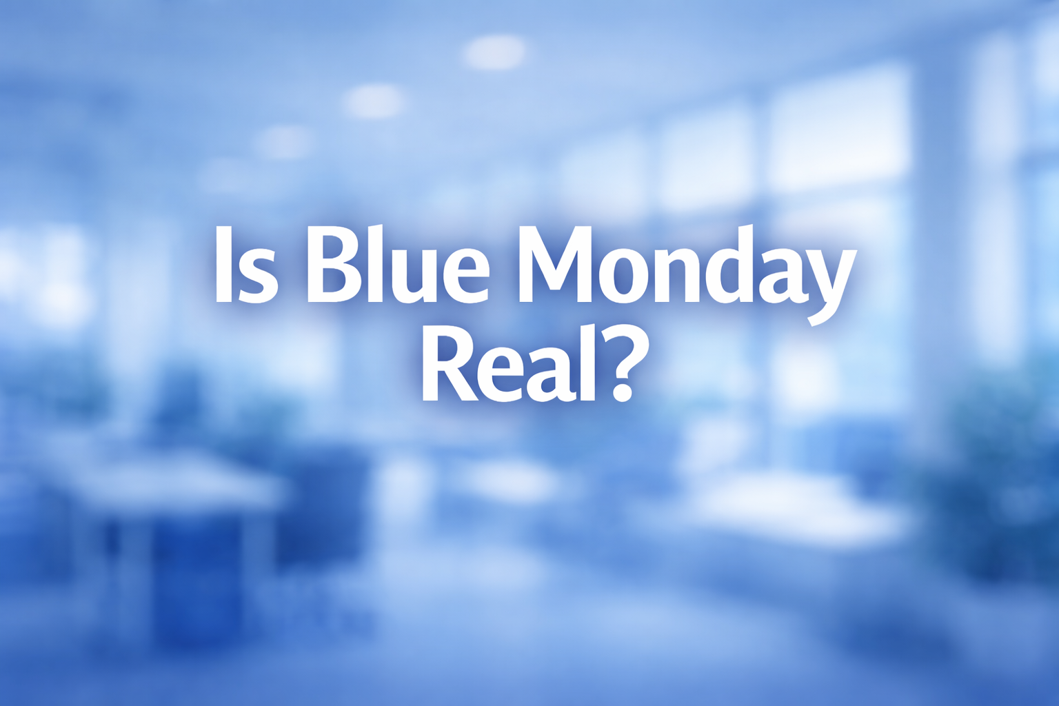 is blue monday real text image