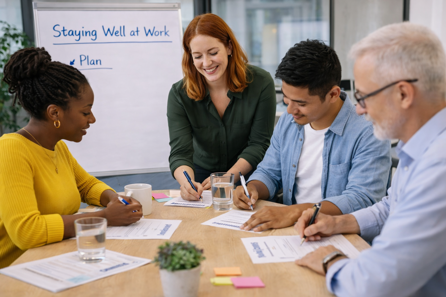 staying well at work training picture