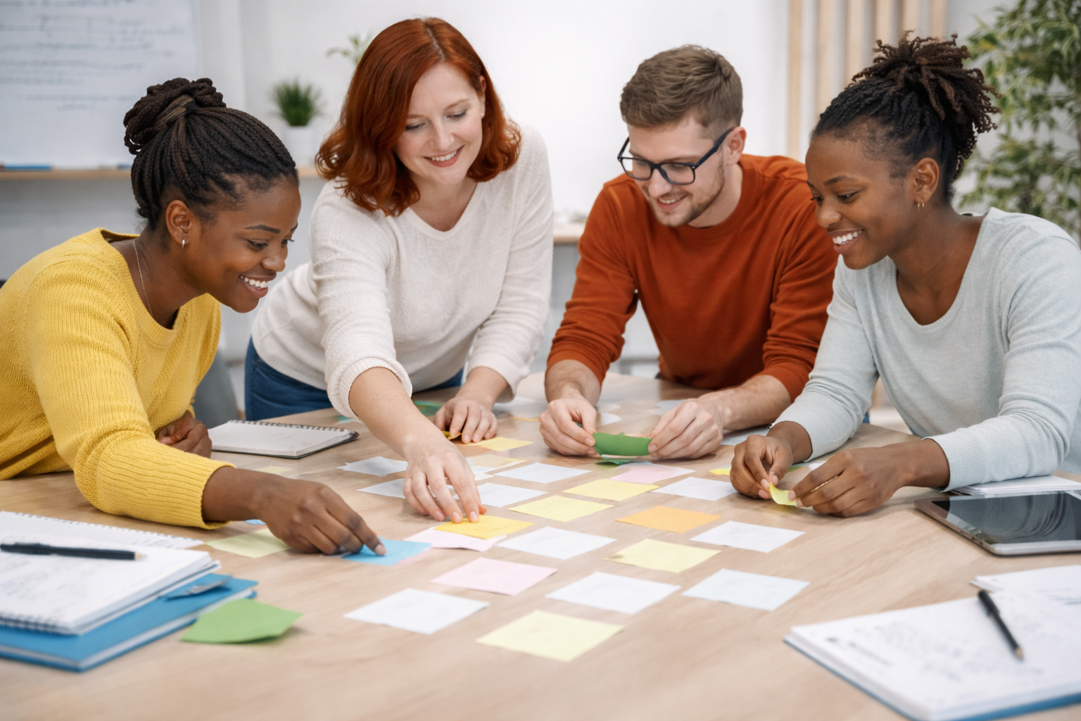 training group cards