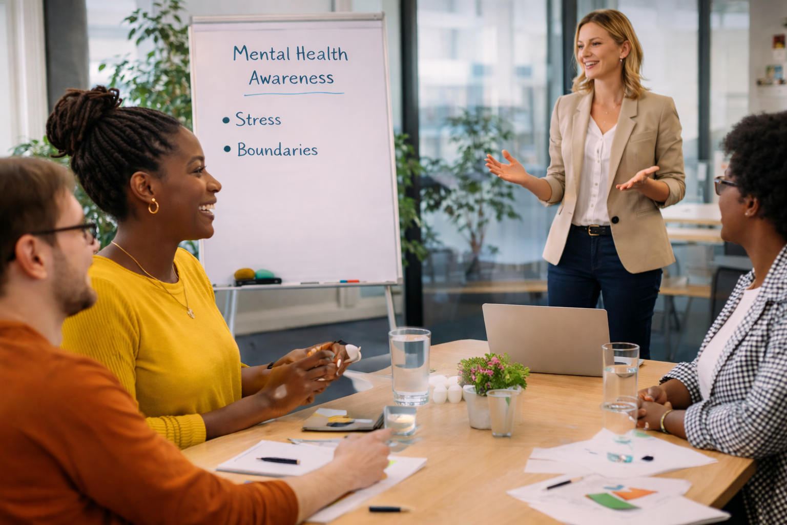 workplace wellbeing training image