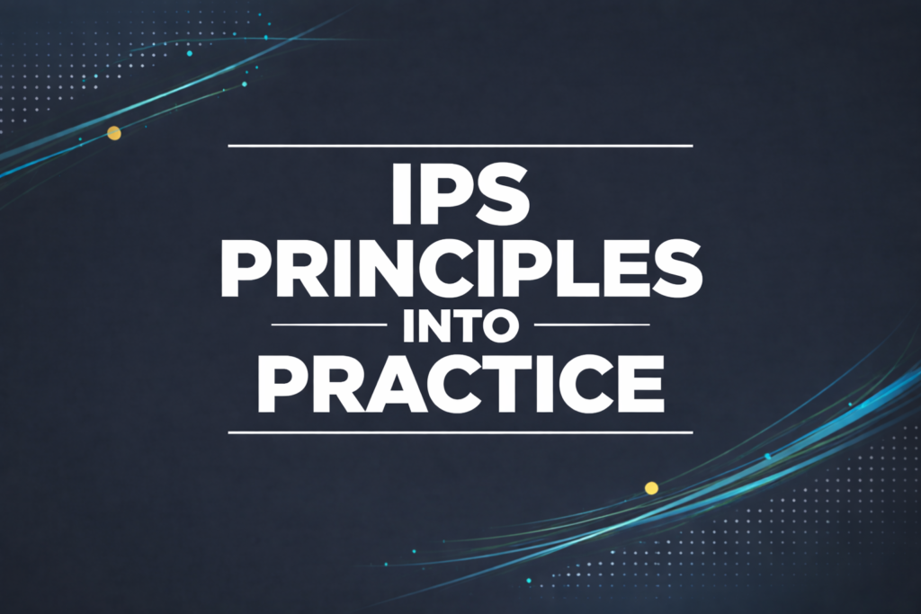 ips training uk ips principles into practice text graphic